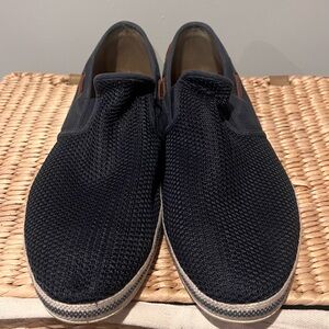 Aldo slip-on loafers. Size 13.5. Navy blue. Used good condition.